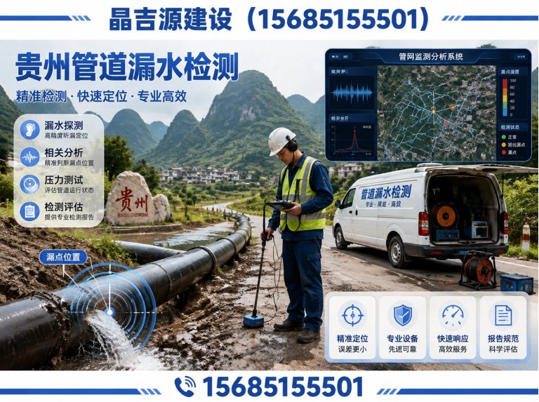 息烽县贵州管道漏水检测展示图